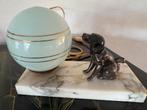 Art Deco Lamp met Hond Sculptuur, Antiek en Kunst, Ophalen of Verzenden