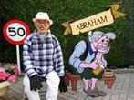 Abraham op bankje met bierpul en pot mosterd set 3 deel., Ophalen, Nieuw, Abraham of Sarah