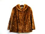 Dames bontjas cognac bruin Artisan Furrier Kees van der Ven, Antiek en Kunst, Antiek | Kleding en Accessoires, Ophalen of Verzenden