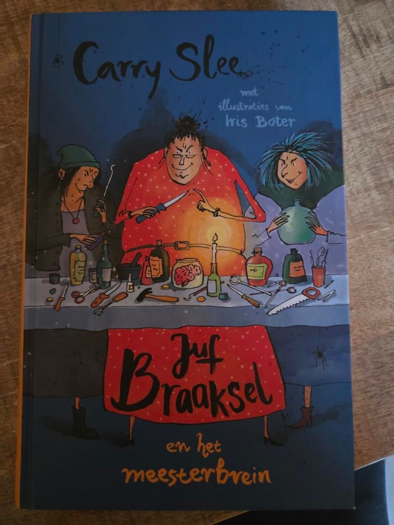 Juf Braaksel en het meesterbrein - Nieuwstaat, Boeken, Kinderboeken | Jeugd | onder 10 jaar, Ophalen of Verzenden, Nieuw, Carry Slee