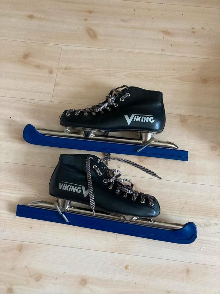 Viking Noren met beschermers, Sport en Fitness, Schaatsen, Gebruikt, Noren, Viking, Ophalen