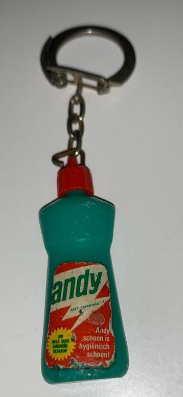 Flesje Andy, sleutelhanger, retro jaren 60 beschikbaar voor biedingen