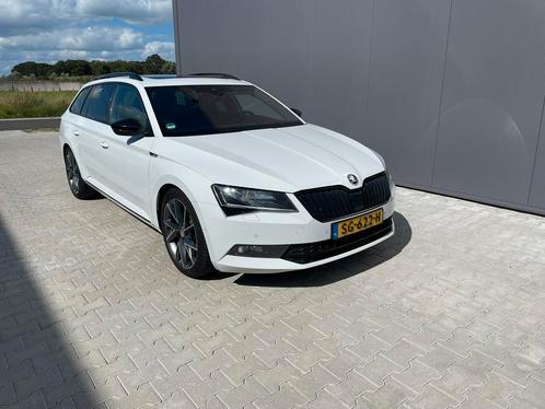 Skoda Superb Sportline 1.4 TSI 110KW Combi DSG 2018 Wit, Auto's, Skoda, Particulier, Superb, Benzine, Euro 6, B, Stationwagon