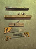 Oude Houtbewerkingsgereedschap Set, Antiek en Kunst, Ophalen of Verzenden