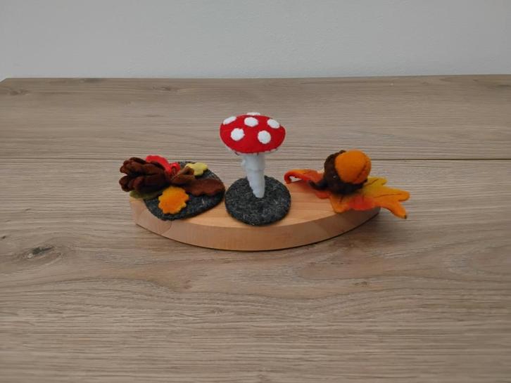 Stekers op jaarring Grimm., Hobby en Vrije tijd, Vilt, Nieuw, Figuurtje(s), Ophalen of Verzenden