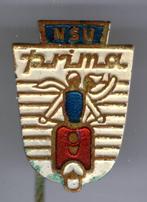 NSU Prima zilverkleurig auto speldje ( C_065 ), Verzenden, Zo goed als nieuw, Transport, Speldje of Pin