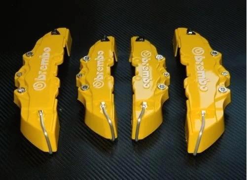 Brembo remklauw covers brake rem cover remmen GEEL *4 stuks*, Auto-onderdelen, Remmen en Aandrijving, Nieuw, Ophalen of Verzenden