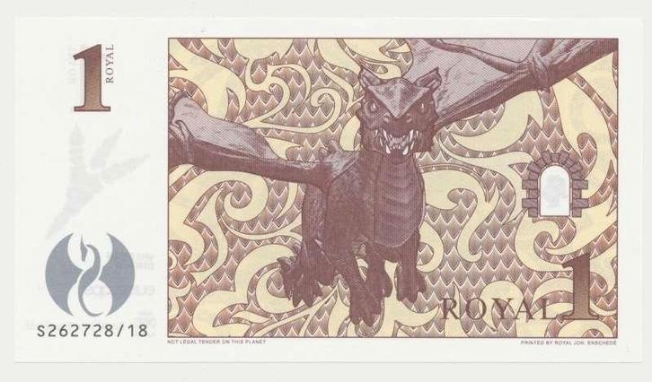 Nederland 1 Royal Johan Enschede testnote, Postzegels en Munten, Bankbiljetten | Nederland, Los biljet, Euro's, Ophalen of Verzenden