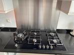 Siemens Studioline gaskookplaat 90 cm breed in prima staat., Ophalen, Gebruikt, Inbouw, Gas