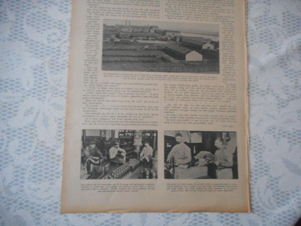 Hembrug. Munitiefabrieken. 1915., Ophalen of Verzenden, Voor 1920, Nederland, Knipsel(s)