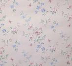 12423 bloemetjes behang origineel vintage wallpaper Swiet, Verzenden
