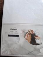 2 splithoeslakens en 1 split molton hoeslaken, Ophalen, Wit, Overige typen, Nieuw