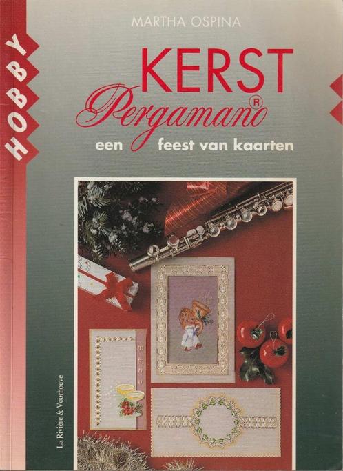 Kerst Pergamano - een feest van kaarten"", Hobby en Vrije tijd, Kaarten | Zelf maken, Zo goed als nieuw, Blanco kaart of Basiskaart