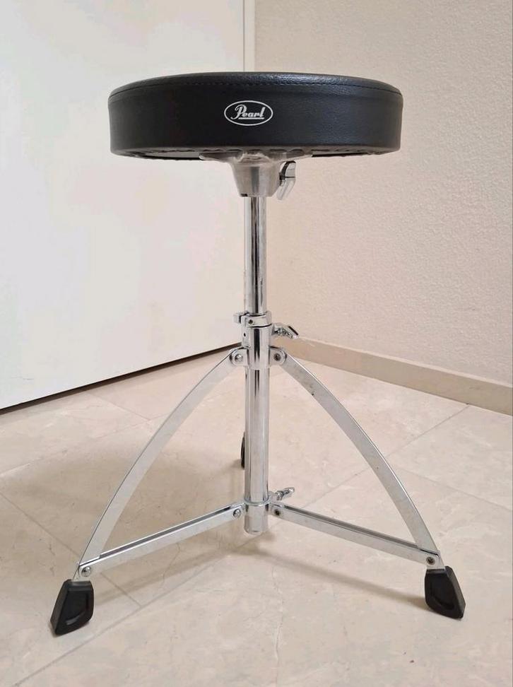 Pearl D730S drumkruk drum kruk throne stoel drumstoel, Muziek en Instrumenten, Instrumenten | Onderdelen, Gebruikt, Drums of Percussie