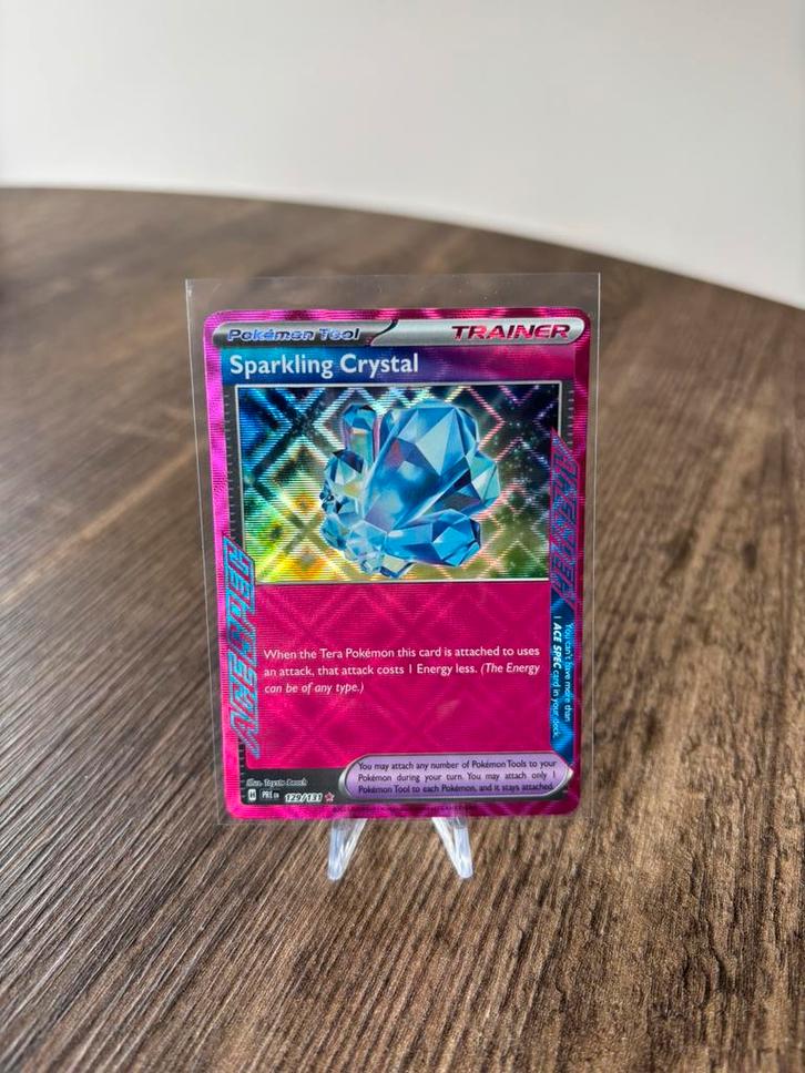 Sparkling Crystal - PRE129, Hobby en Vrije tijd, Verzamelkaartspellen | Pokémon, Zo goed als nieuw, Ophalen of Verzenden