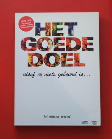 2dvd + cd Het Goede Doel Alsof er niets gebeurd is, concert beschikbaar voor biedingen