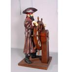 Piratenbeeld 199 cm - piraat polyester beeld, Verzamelen, Beelden en Beeldjes, Ophalen, Nieuw