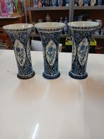 Delfts blauwe vazen delfts boch zie foto's, Huis en Inrichting, Woonaccessoires | Vazen, Blauw, Aardewerk of Porselein, Ophalen of Verzenden