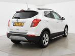 Opel Mokka X 1.4 TURBO 140 PK INNOVATION + LEDER | STUUR/STO, Auto's, Voorwielaandrijving, 65 €/maand, Euro 6, Wit