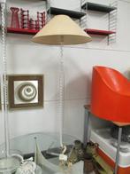 Harco loor jaren 80 design plexi vloerlamp retro vintage, Huis en Inrichting, Lampen | Vloerlampen, 100 tot 150 cm, Gebruikt, Ophalen of Verzenden