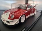 Porsche 911 (993) RWB Porco Rosso 2020 Schaal 1:18, Hobby en Vrije tijd, Modelauto's | 1:18, Solido, Auto, Solido, Nieuw