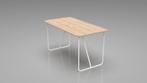 Tafel/Bureau - Backaryd onderstel/Övraryd blad (IKEA), Ophalen, 100 tot 150 cm, 50 tot 100 cm, Zo goed als nieuw