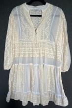 Greek Archaic Kori jurk wit met beige Maat L Nieuw, Kleding | Dames, Jurken, Nieuw, Maat 42/44 (L), Ophalen of Verzenden, Wit