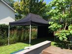 Easy Up partytent 3x4,5 Zwart. TE HUUR, Tuin en Terras, Partytenten, Ophalen, Zo goed als nieuw, Minder dan 4 meter, Partytent