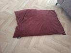 Mooie grote zitzak 95x130 cm, bordeaux, Huis en Inrichting, Ophalen, Zo goed als nieuw, Rood