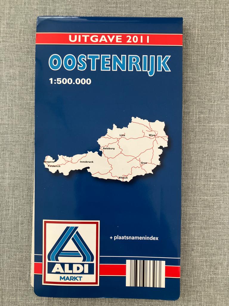 Wegenkaart Oostenrijk – uitgave 2011, Boeken, Atlassen en Landkaarten, Zo goed als nieuw, 2000 tot heden, Overige typen, Europa Overig