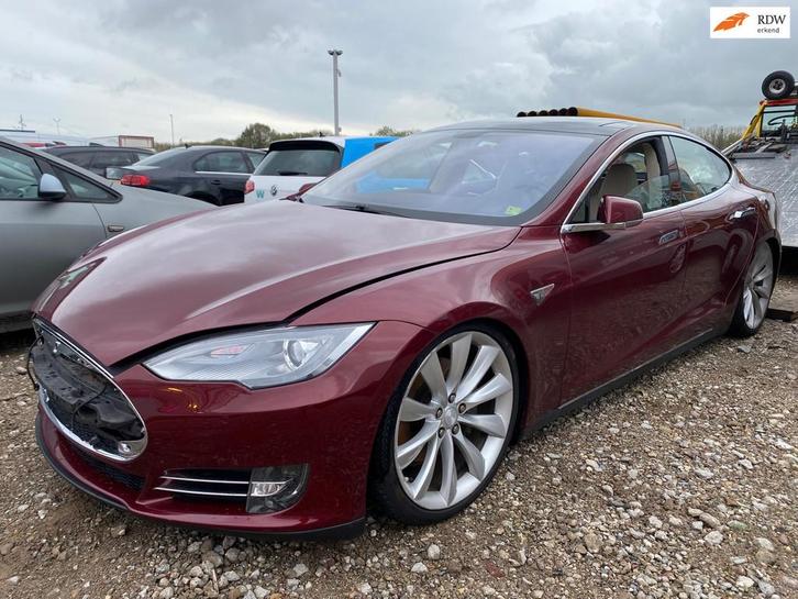 Tesla Model S 2013 * 85 Base * AUTOMAAT * EXPORT & HANDEL ON, Auto's, Tesla, Bedrijf, Te koop, Model S, ABS, Airbags, Airconditioning