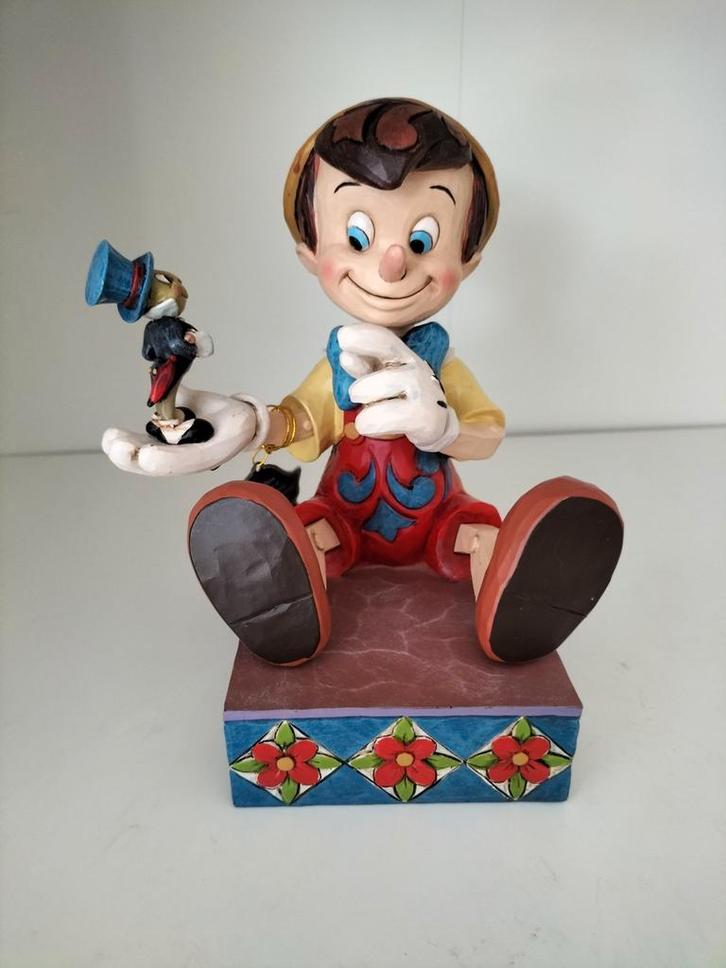 Disney Traditions Pinokkio Beeld, Verzamelen, Disney, Zo goed als nieuw, Overige typen, Ophalen of Verzenden
