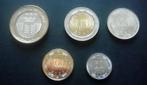 Columbia 2022/2023, 5 herdenkingmunten van 50..1000 Pesos., Verzenden, Zuid-Amerika, Setje