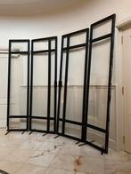 Stalen pui met dubbele deuren, Ophalen, Gebruikt, Binnendeur, Glas