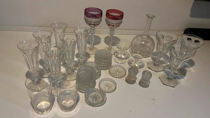 Kristallen objecten, Antiek en Kunst, Antiek | Glas en Kristal, Ophalen