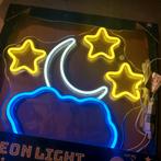 Nieuw Neon Lamp Maan en Sterren - Kinderkamer Decoratie, Ophalen of Verzenden, Nieuw, Lamp