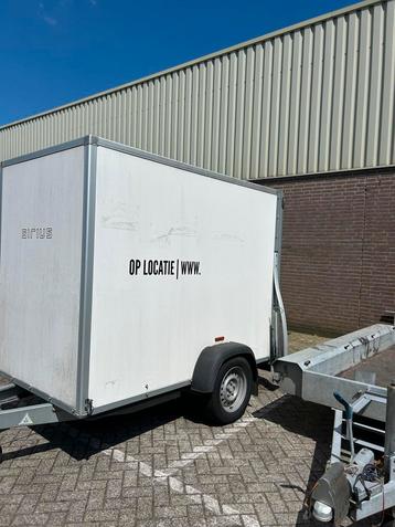 Gesloten aanhanger Sirius beschikbaar voor biedingen