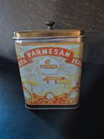 Parmesan italy blik, Verzamelen, Blikken, Ophalen of Verzenden, Gebruikt, Overige