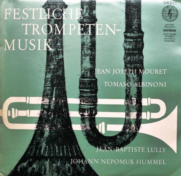 Jean-Joseph Mouret Festliche Trompeten Musik, Cd's en Dvd's, Vinyl | Klassiek, Zo goed als nieuw, Classicisme, Kamermuziek, 12 inch