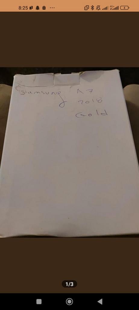 Samsung a7 | wallet cover | gold | 2018 model, Telecommunicatie, Mobiele telefoons | Samsung, Nieuw, Galaxy A, 64 GB, Overige kleuren