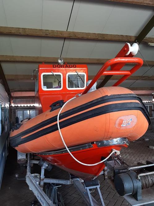 RUBBERBOOT, Watersport en Boten, Rubberboten, Gebruikt, Overige merken, Overige materialen, 200 pk of meer, Ophalen