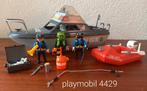 Playmobil 4429 Politie boot, Complete set, Ophalen of Verzenden, Zo goed als nieuw