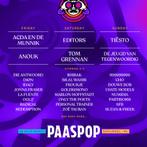 Vijf weekend tickets paaspop 2026. 3-4-5 april, Drie personen of meer, April