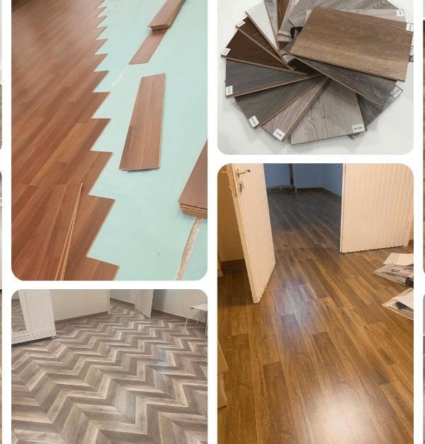 Laat uw PVC, laminaat, visgraat, leggen door Nostalgie €7.00, Doe-het-zelf en Verbouw, Vloerdelen en Plavuizen, Nieuw, Laminaat