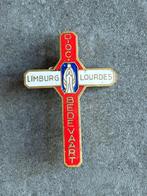 Bedevaart Limburg - Lourdes broche speld, Verzamelen, Ophalen of Verzenden, Overige onderwerpen, Speldje of Pin