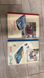 2 oude plaatjesboeken van koets tot stroomlijn Haust 1952, Ophalen of Verzenden, Gelezen, Plaatjesalbum