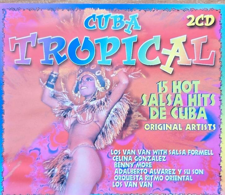 Cuba Tropical - 30 Hot Salsa Hits De Cuba = 2cd BOX = 1,99, Cd's en Dvd's, Cd's | Verzamelalbums, Zo goed als nieuw, Latin en Salsa