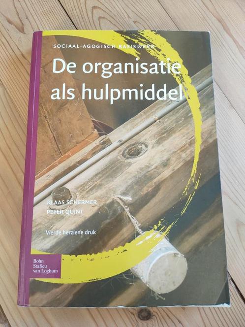 K. Schermer - De organisatie als hulpmiddel, Boeken, Wetenschap, Zo goed als nieuw, Ophalen of Verzenden