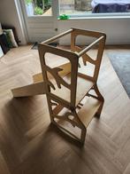 Kids Tower (Kitchen tower + table/chair + slide) 3in1, Ophalen, Zo goed als nieuw, Tafel(s) en Stoel(en)