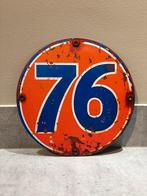 Mancave Bar Café Wanddecoratie metalen bordje merk 76, Ophalen of Verzenden, Zo goed als nieuw, Reclamebord